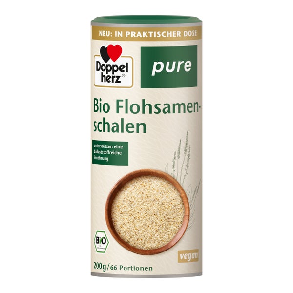 Doppelherz pure Bio Flohsamenschalen 200 g