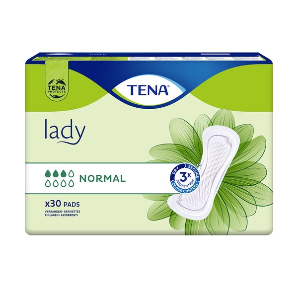 TENA Lady Normal Inkontinenzeinlagen, 30 Stück 30 St