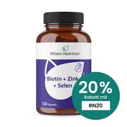 Biotin+Zink+Selen f.Haut Haare & Nägel Kapseln 120 St