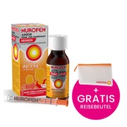 Produktabbildung: Nurofen Junior Fieber- & Schmerzsaft Erdbeer 150 ml