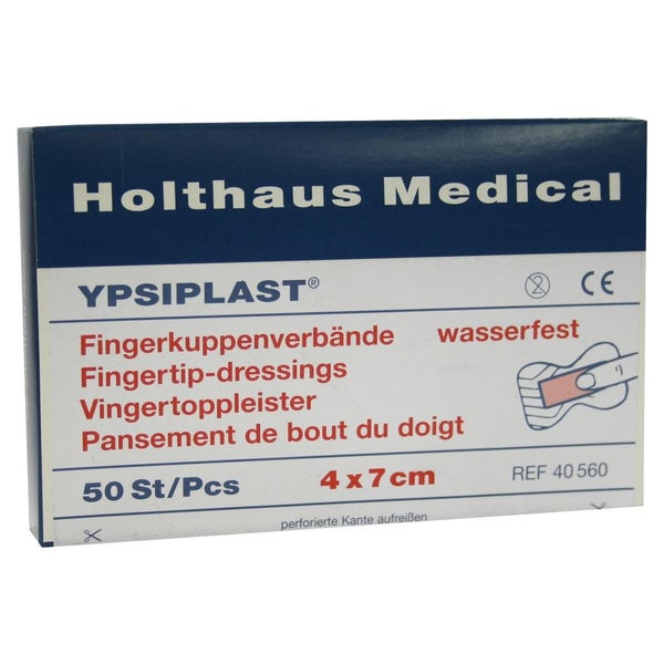Fingerkuppenverband Ypsiplast Wasserf.4x 50 St