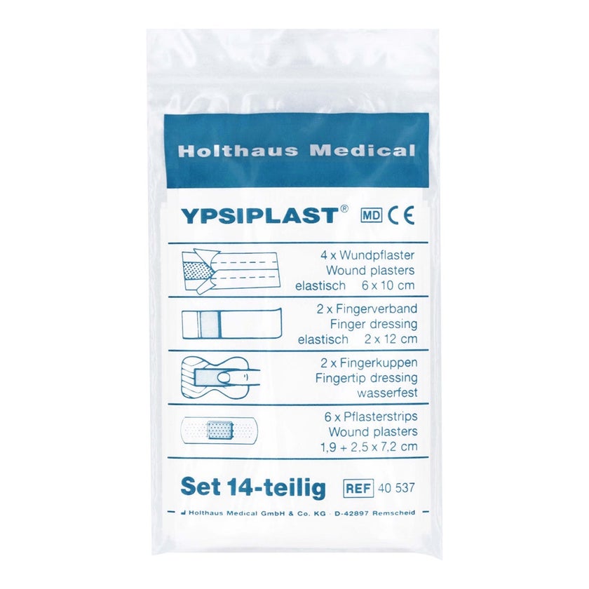 Holthaus Medical YPSIPLAST Pflasterset für DIN-Füllungen 1 St