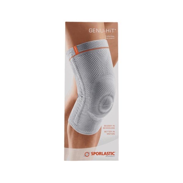 GENU-HiT Kniebandage Gr. 5, schwarz 1 St