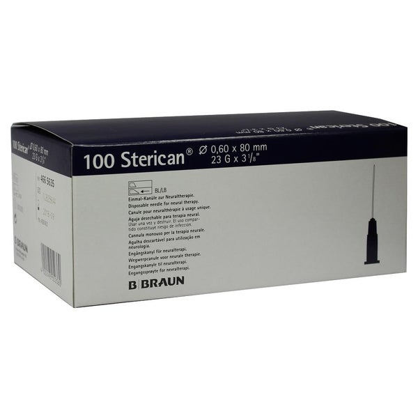 Sterican Kanülen 23 Gx3 1/5 0,6x80 mm 100 St