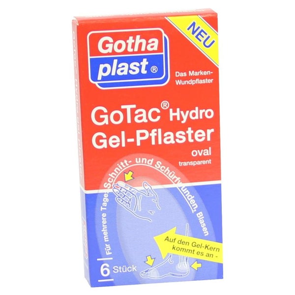 Gotac Wundfilm mit Gelpolster 6 St