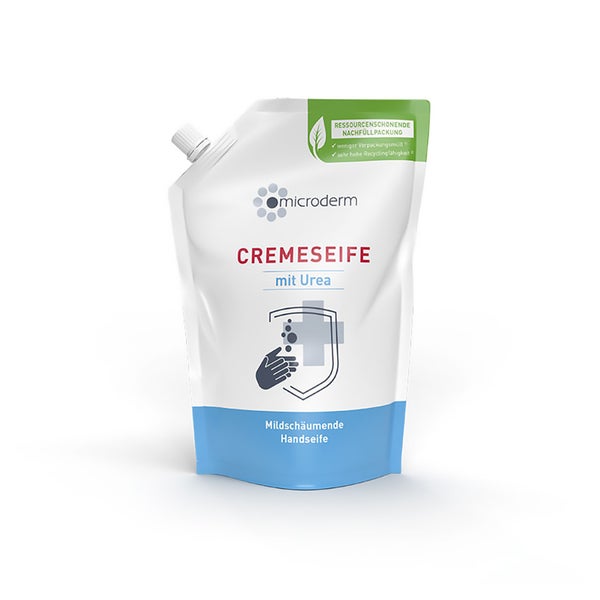 microderm Handseife mit Urea Nachfüllbeutel 1000 ml