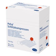 Hartmann Peha® Schlitzkompressen steril 12- lagig 25 x 2 Stück - 20 x 2 Stück 10 x 10 cm 20X2 St