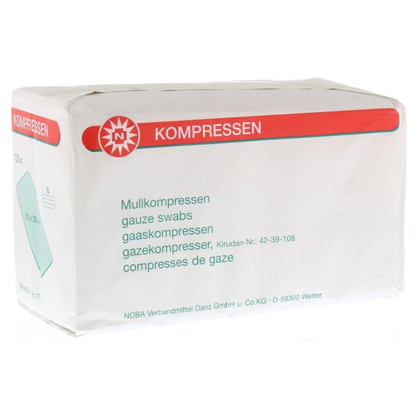 Noba Mullkompressen, 8-lagig, 10 x 20 cm, 100 Stück 100 St