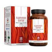 Produktabbildung: Kurkuma Weihrauch Komplex mit Ingwer und Zimt - Ayurveda Kur - FLAMMENGARDE - 90 vegane Kapseln - NATURTREU® 90 St