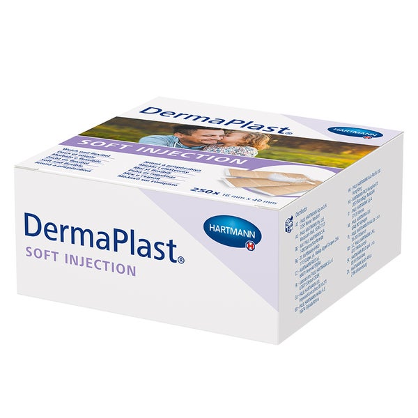 Dermaplast SOFT Injection Pflasterstrips 250 St