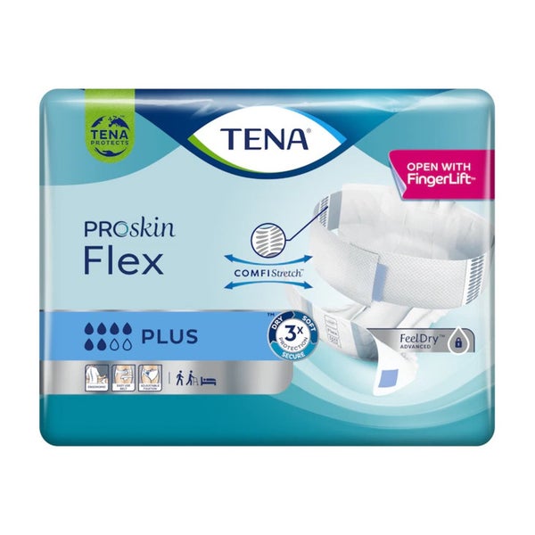 TENA ProSkin Flex Plus Inkontinenzvorlage mit Hüftbund XL, 30 Stück 3X30 St
