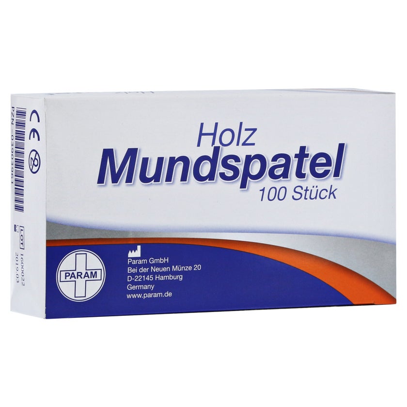 Mundspatel Holz Karton 100 St