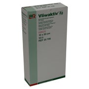 Produktabbildung: Vliwaktiv Ag Saugkompresse 10 x 20 cm Steril 10 St