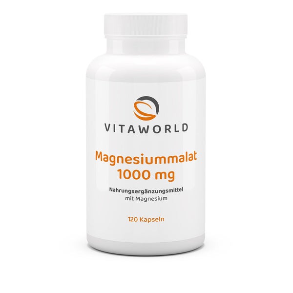 Vitaworld Magnesiummalat 1000 mg 120 St