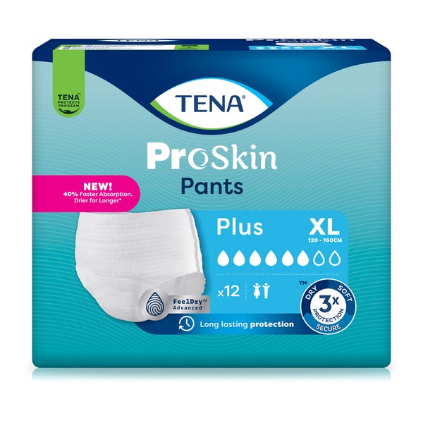 TENA ProSkin Pants Plus XL, 12 Stück 12 St