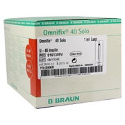 Produktabbildung: B.Braun Omnifix 40 Solo Insulinspritzen 1 ml U-40 (100 Stck.) 100X1 ml