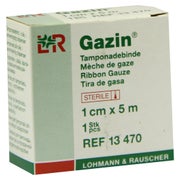 Produktabbildung: Mullbinden Z.tamponade Steril 1 cmx5 m 1 St