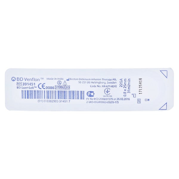 BD Venflon 2 22 G 0,8x25 mm Verweilkanül 1 St