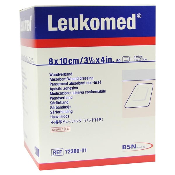 Leukomed Sterile Pflaster 8x10 cm 50 St