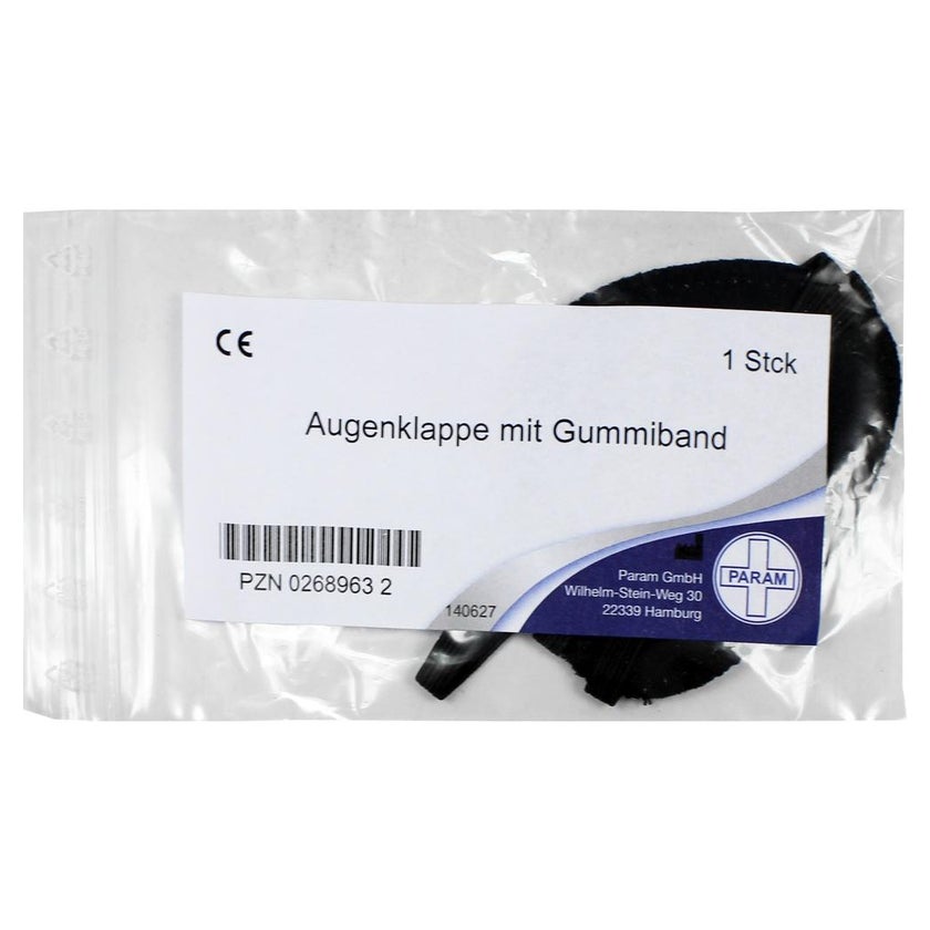 Augenklappe mit Gummiband 1 St