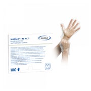 MaiMed® PE Handschuhe aus Polyethylen 100 Stck. - Damen 100 St