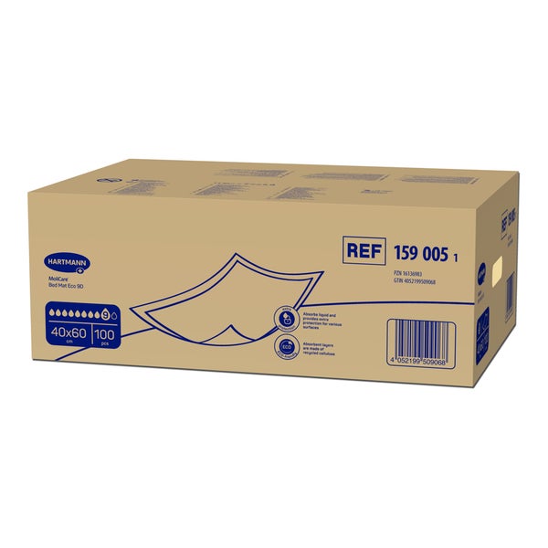 MoliCare Bed Mat Eco 9 Tropfen 40x60 cm 100 St