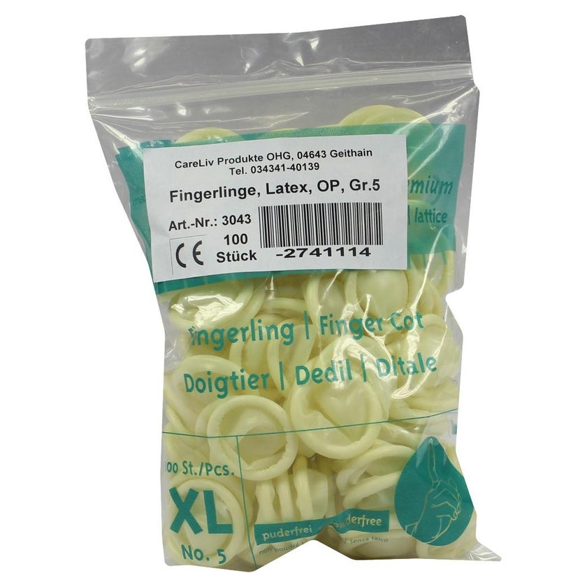 Fingerling Latex OP Gr.5 100 St