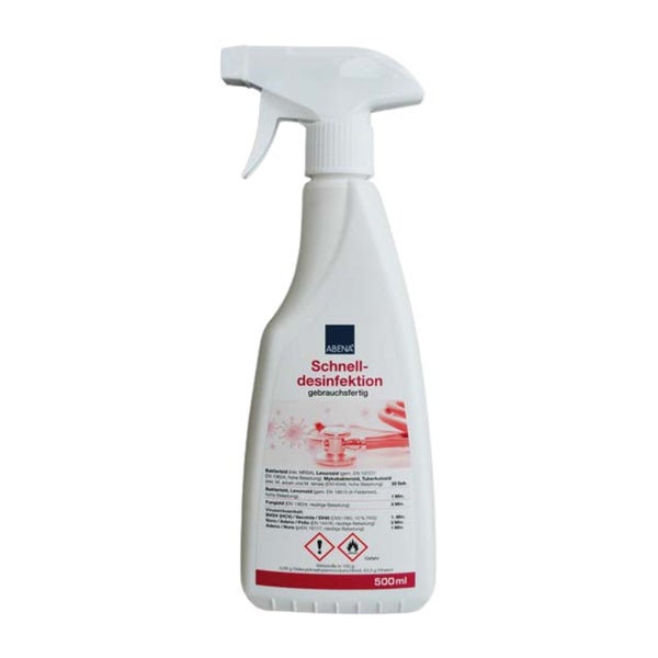 Abena Schnelldesinfektion Fläche Sprühfl 500 ml