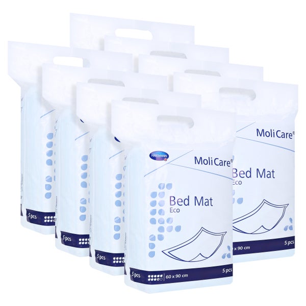 Molicare Bed Mat Eco 9 Tropfen 60x90 cm 8X5 St