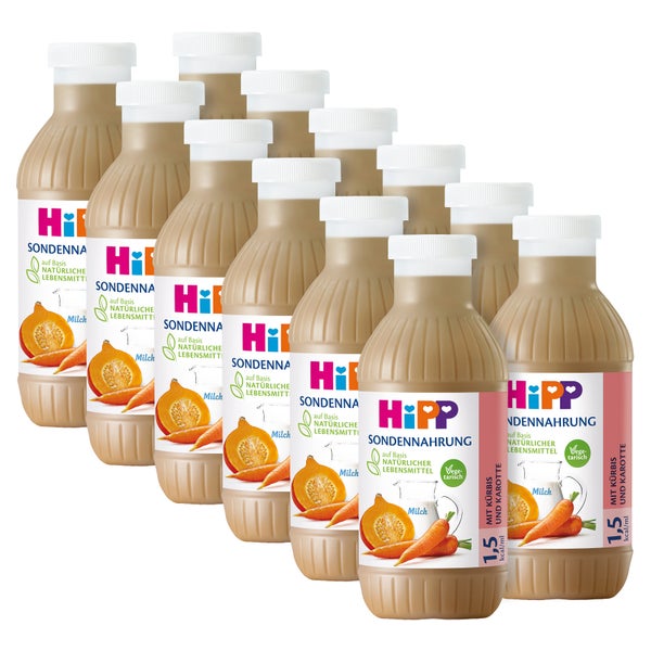 HIPP Sondennahrung Kürbis & Karotte KS.h 12X500 ml