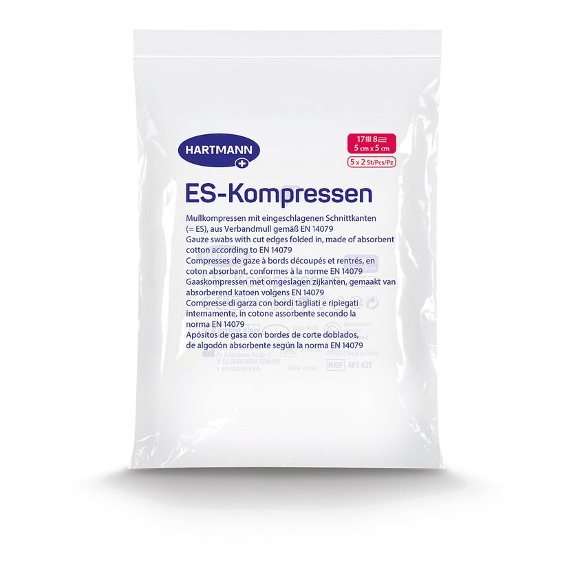 ES-Kompressen steril 8f 5 x 5 cm 5X2 St