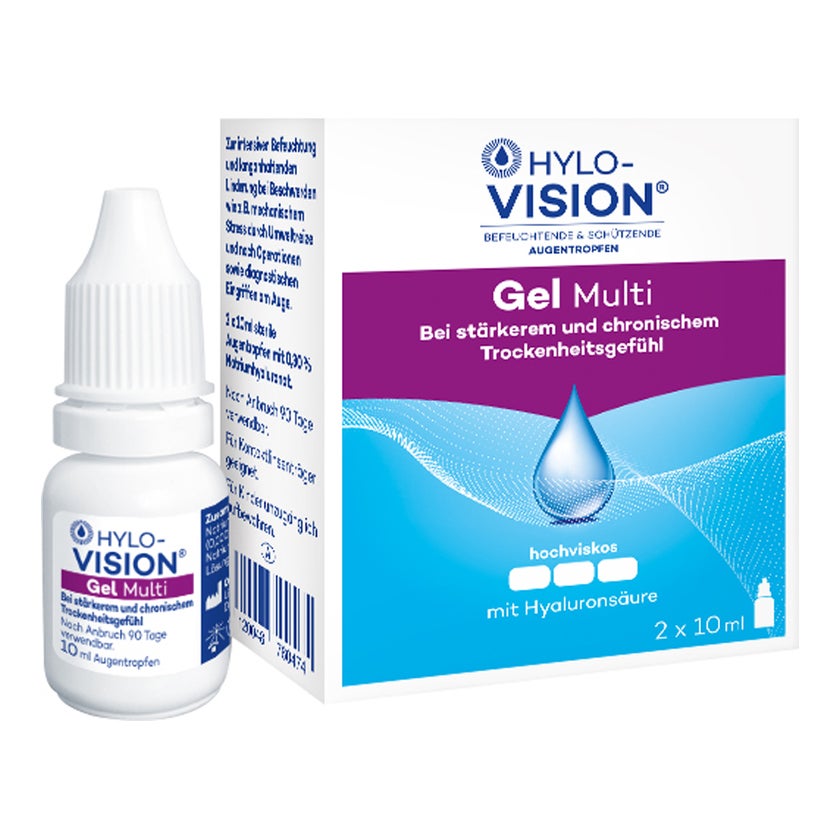 Hylo-Vision Gel Multi 2X10 ml