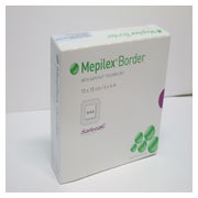 Mepilex Border Schaumverband 10x10 cm 5 St