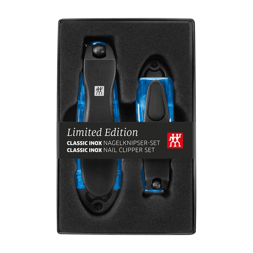 ZWILLING Classic Inox Nagelknipser Set blau 2-tlg 1 P