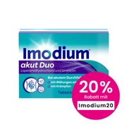 Produktabbildung: Imodium® akut Duo 12 St