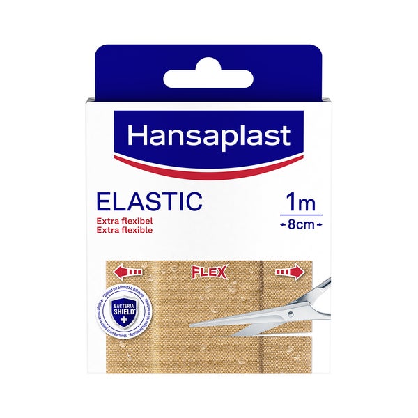 Hansaplast Elastic 1m x 8cm 1 St