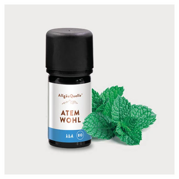 ATEMWOHL Duftmischung, 5ml, BIO ätherische Öle 5 ml
