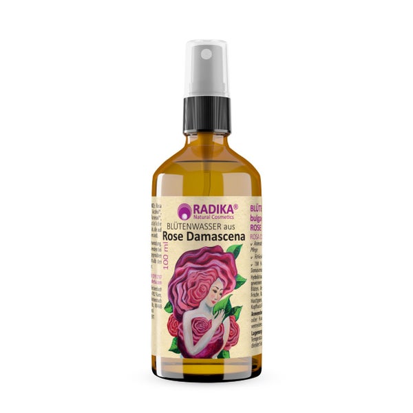 Bioherba Blütenwasser aus bulgarischer Rose Damascena 100 ml