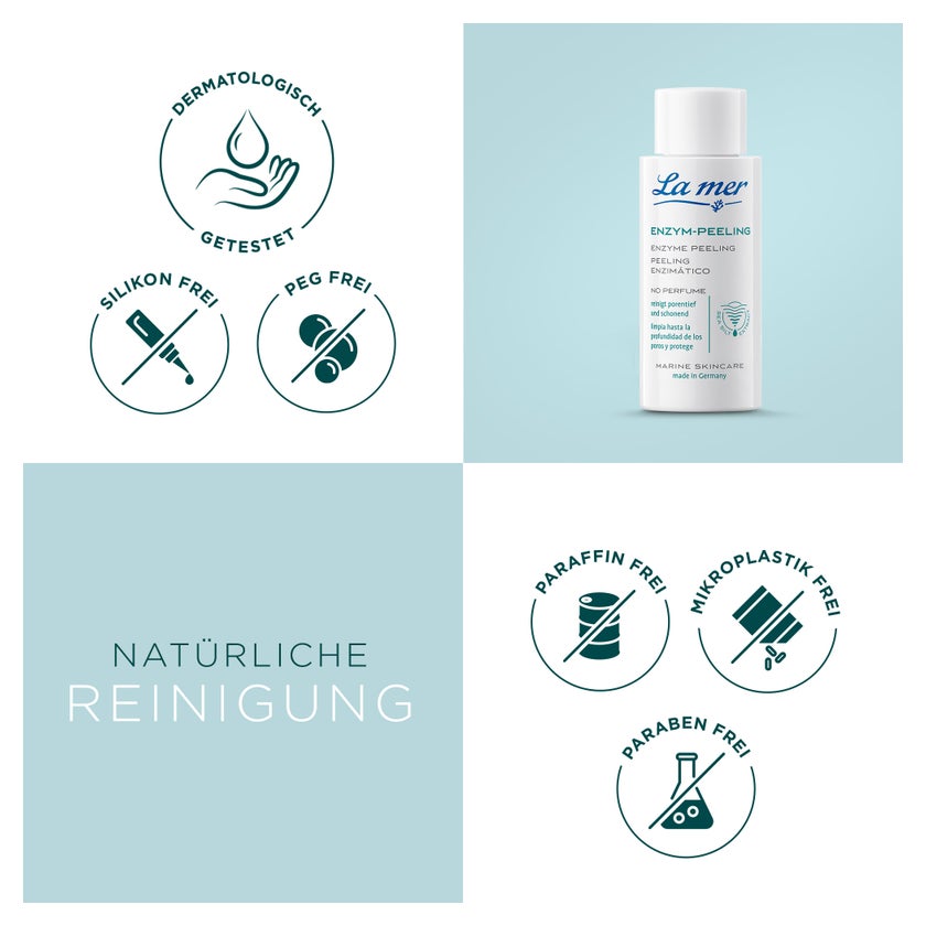 La mer REINIGUNG Enzym-Peeling ohne Parfum 12 g