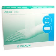 Produktabbildung: B. Braun Askina Elast elastische Fixierbinde weiß grobmaschig - 20 Stück 8 cm x 4 m / Lose im Karton 20 St