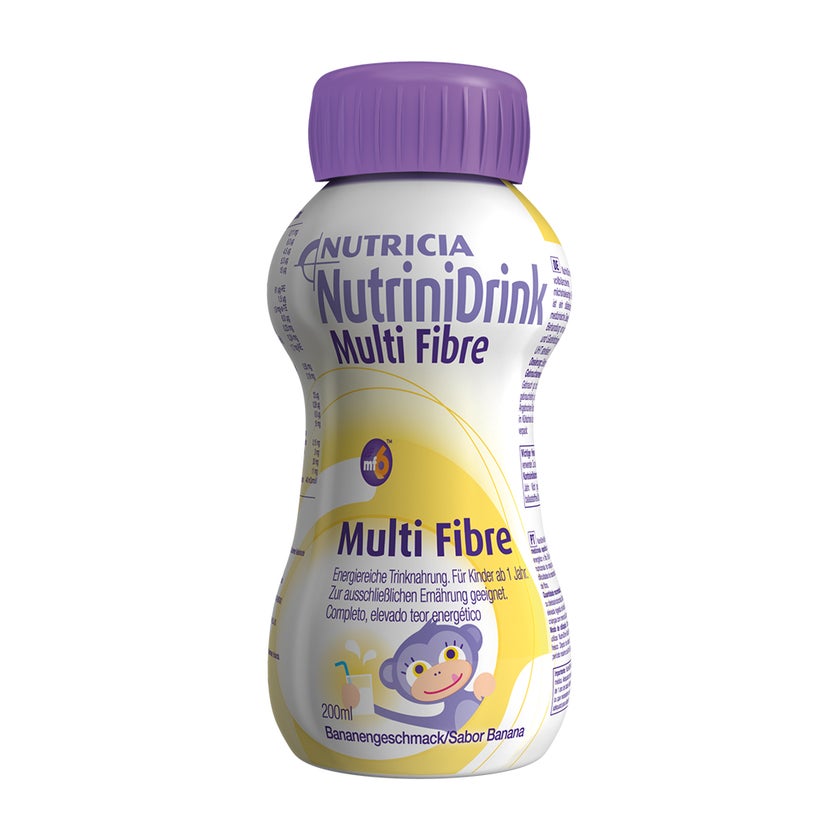 Nutrinidrink Multifibre Bananengeschmack 200 ml