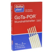 Gota-por Wundnahtstreifen 3x76 mm 10X5 St