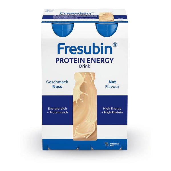 Fresubin Protein Energy DRINK Trinknahrung Nuss 4X200 ml