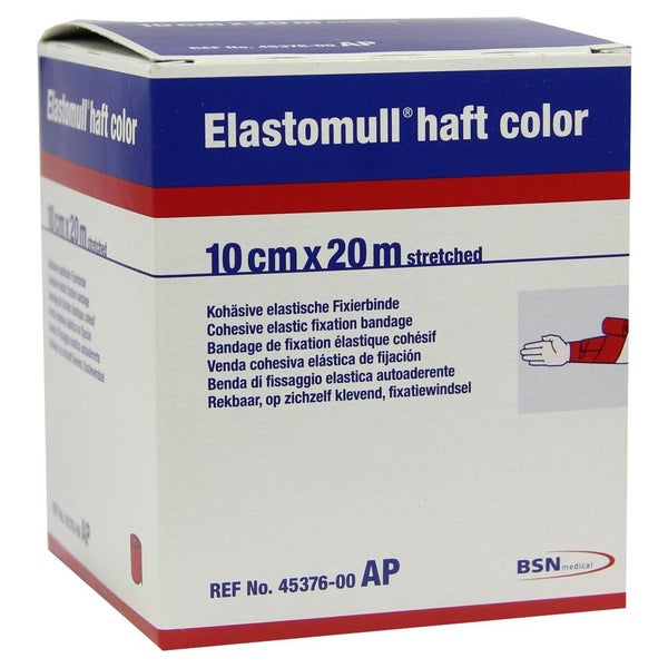 Elastomull haft Color 10 cmx20 m Fixierb 1 St