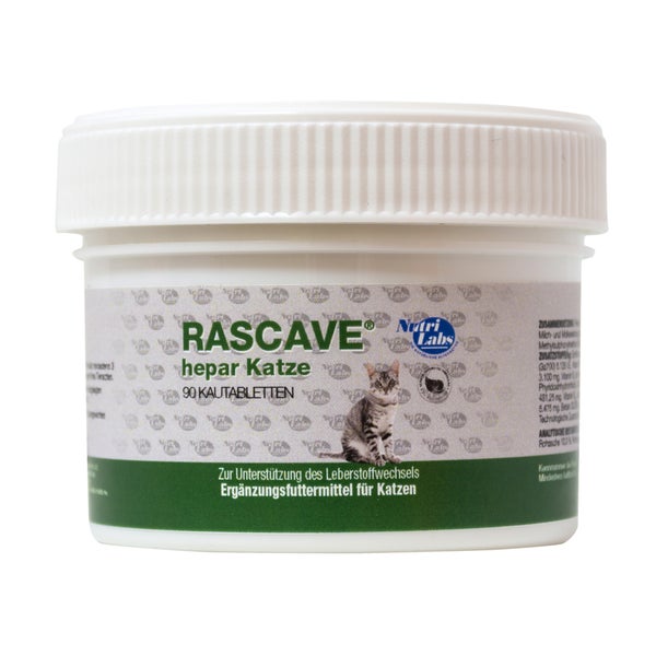 Rascave Hepar Kautabletten f.Katzen 90 St