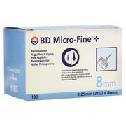 BD Micro-fine+ Pen-nadeln 0,25x8 mm 31 G 100 St