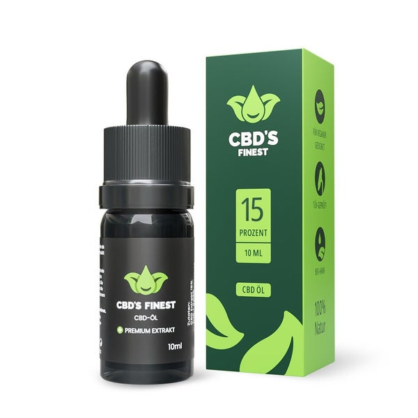 CBD S Finest CBD-Öl 15% 10 ml 10 ml