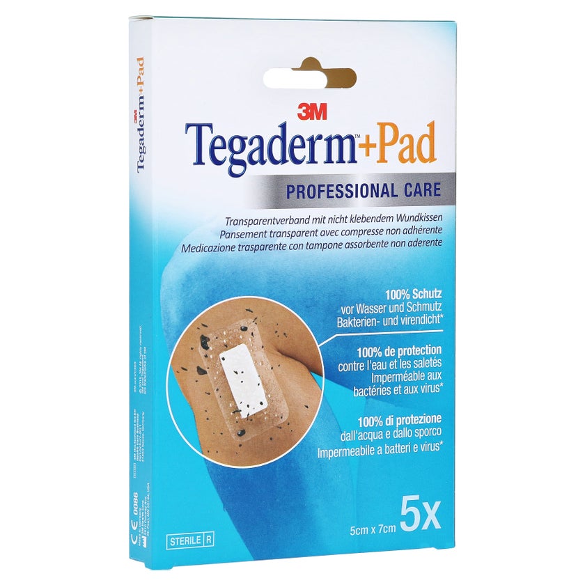 Tegaderm 3M Plus Pad 5x7 cm Fertigverb.3 5 St