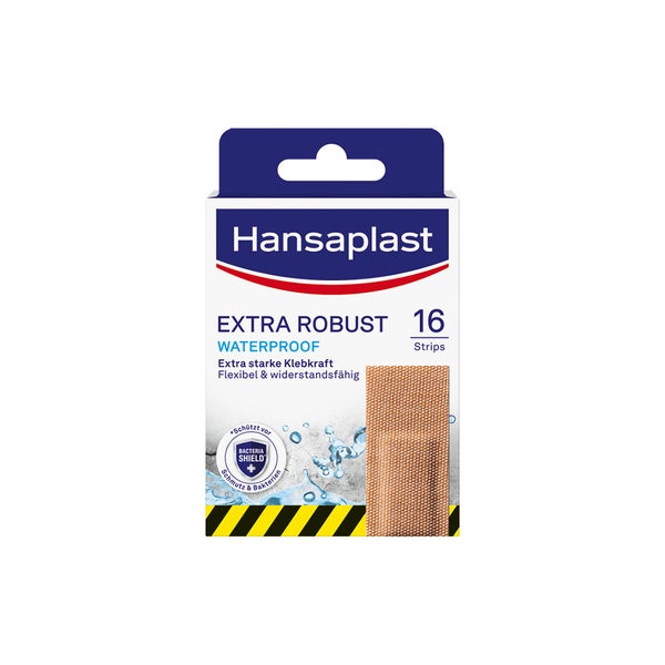 Hansaplast Extra Robust wasserdicht Pfla 16 St