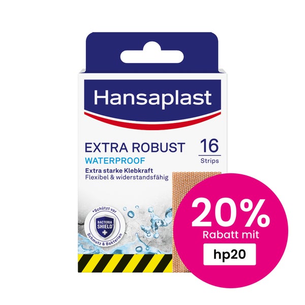 Hansaplast Extra Robust Pflaster 16 St